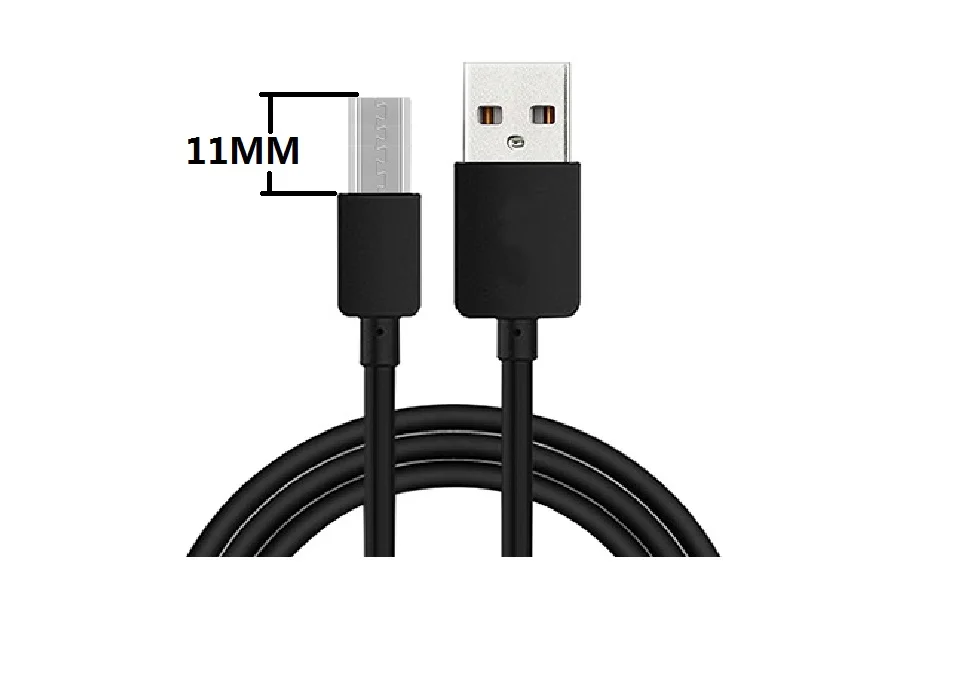 Микро-зарядка через usb кабель для Oukitel K10000/K3/C8 Blackview A7/A20/A30/BV6000 Leagoo Kiicaa Мощность кабель для зарядного устройства - Цвет: Black Micro 11mmLong