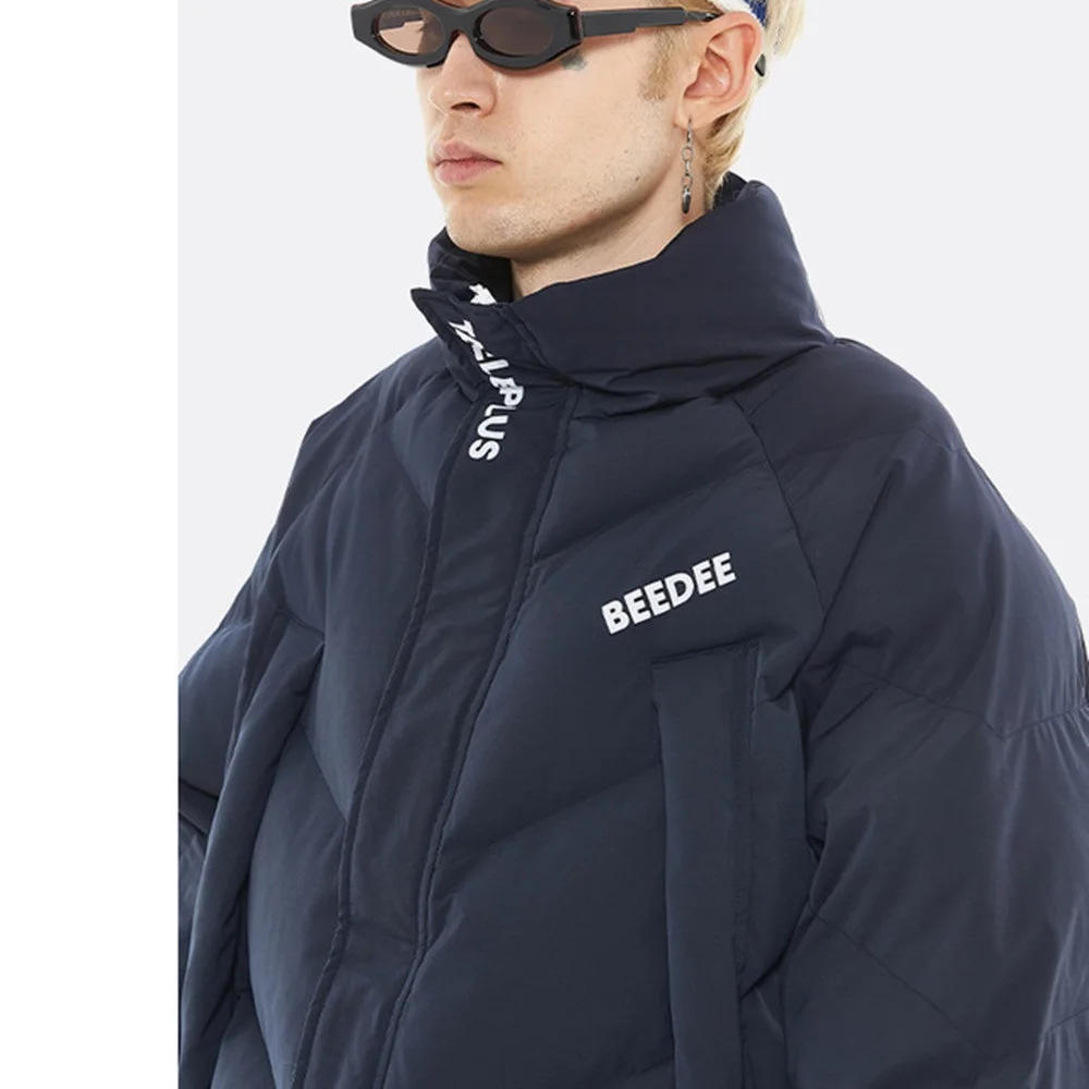 

Jacket 2021 Men's Cotton Winter New Coat Cotton-padded Jacket Big Pocket Printing Loose Cotton Jacket
