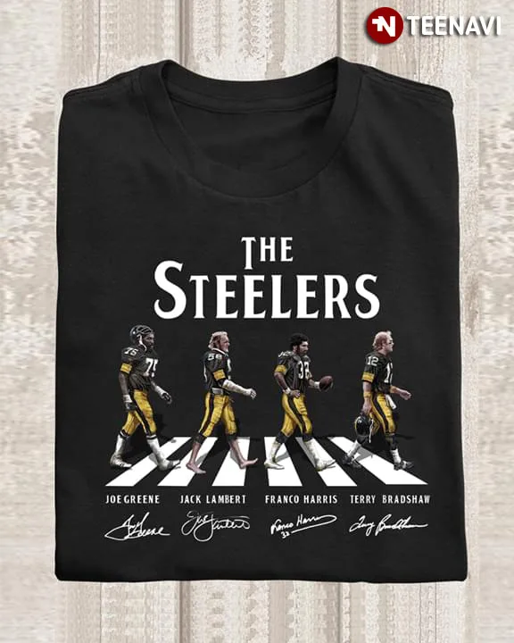 Футболка The Steelers Joe Greene Jack lamber Franco Harris Terry Bradshaw |