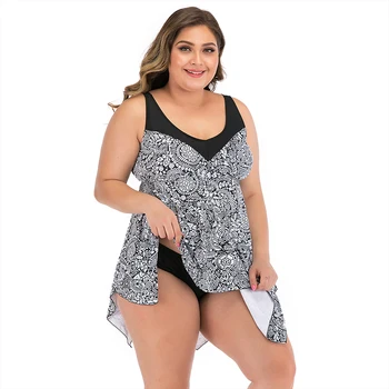 

Plus Size Two Piece Swimdress