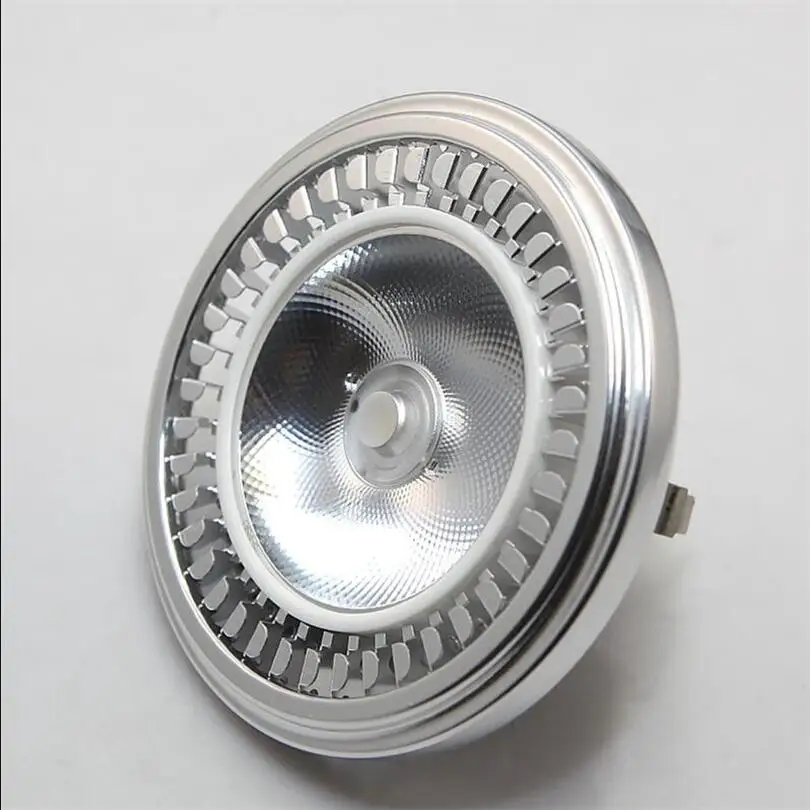 LED COB G53 밝기 조절 AC110-240V, AR111, 15W, DC12V, QR111, ES111 전구, 램프 다 스포트라이트, 무료 배송, 1 개