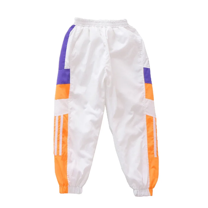 Children's Street Dance Wear Suit Loose Jacket+Pants 2 Piece Set Kids Girls Boys Hip Hop Costumes for Stage Performance 4-18T (4)
