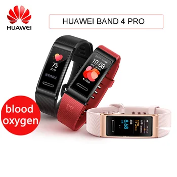 

Original Huawei Band 4 pro Smart Watch Bracelet English Fitness Band Sleep Monitor Health Fitness Tracker Huawei Bracelet