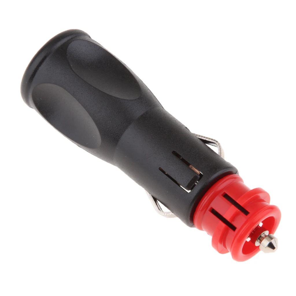 12V 24V 8A Male Car Cigarette Lighter Socket Plug Connector On Off Switch