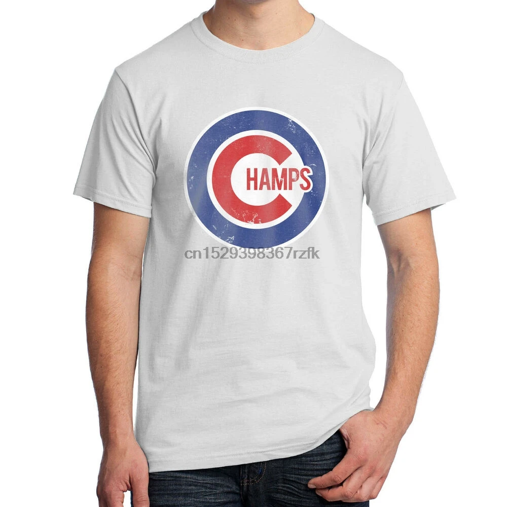 Cub Champs T-Shirt Party like its 1908 Series Champ Chicago Baseball 1774 -  AliExpress