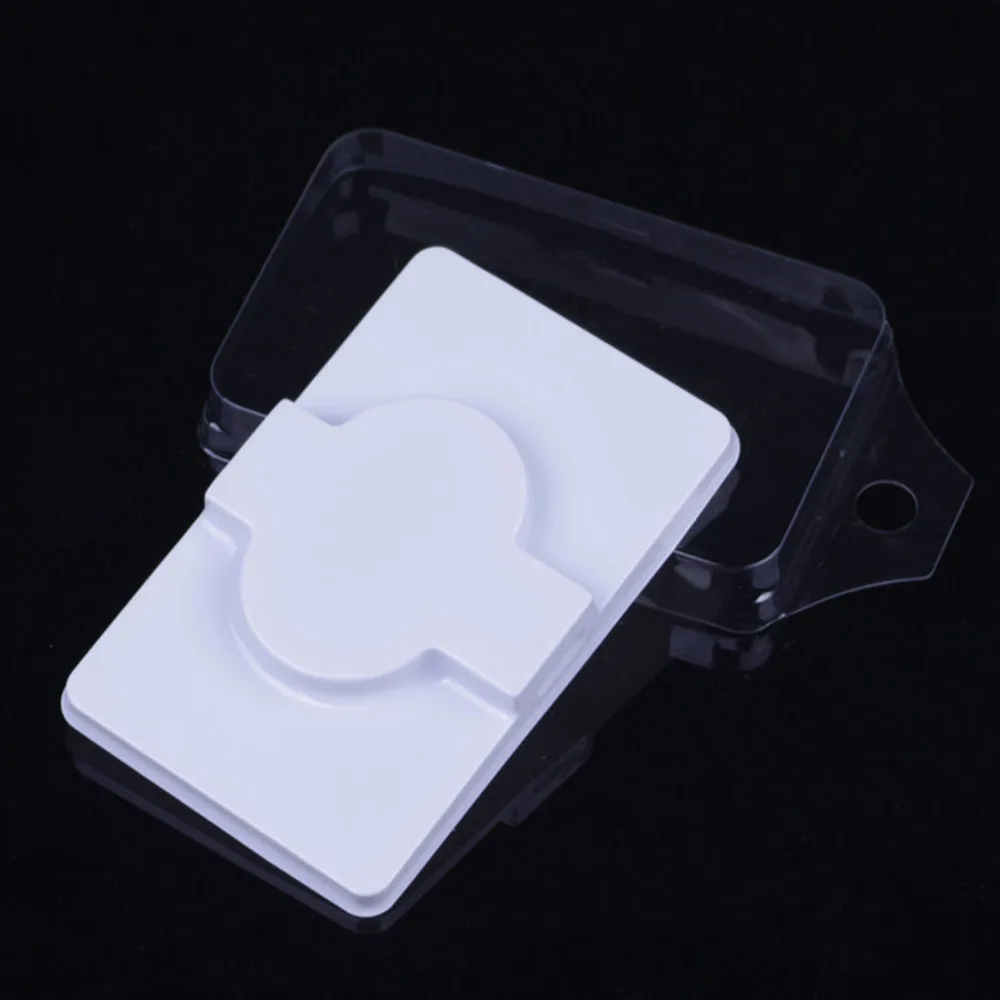 50pcs Eyelashes Tray Packing Box Transparent Cover One Sets Eyelash Packing;50pcs Eyelashes Tray Packing Box Transparent Cover
