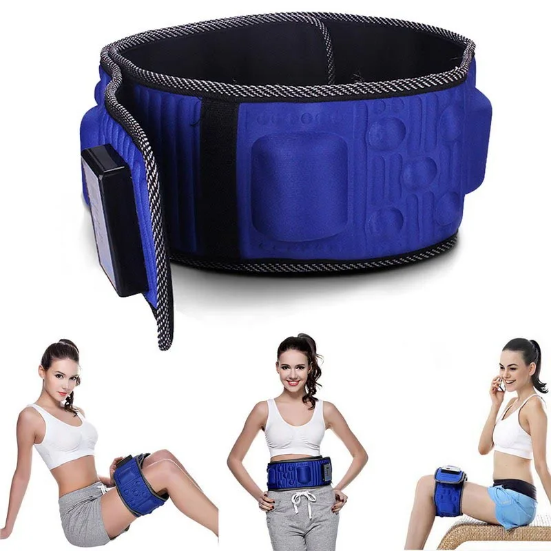 5 Motor Electric Slimming Massage Belt Waist Belly Leg Massager Fat Burning Slimming Massager Vibration Massage Weight Loss Belt