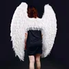 Creative White Feather Angel Feather Wings Adult Model Walk Show Cos Party Wing Shooting Props Murals Wall Decoration Prop Craft ► Photo 3/6