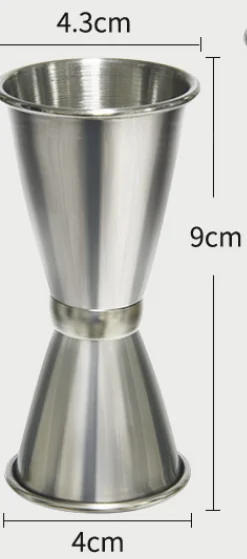 M Новинка, 3 размера, нержавеющая сталь, бар, вино, коктейль, мешалка, двойной напиток, напиток, вино, миксер, инструменты WJ10114 - Цвет: M