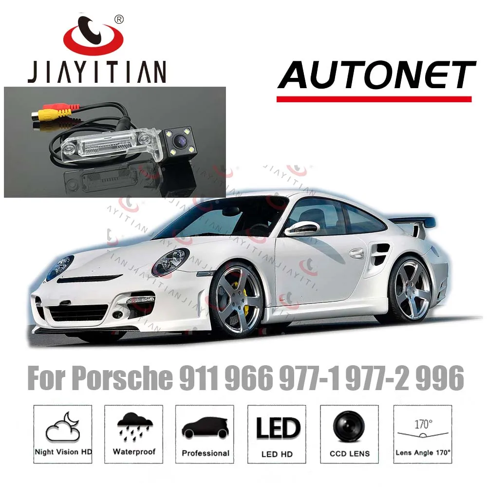 Jiayitian Macchina Fotografica Speciale Per Porsche 911 966 977-1 977-2 996 Macchina Fotografica Di Retrovisione/Nightvision Ccd/Della Targa Della Mac