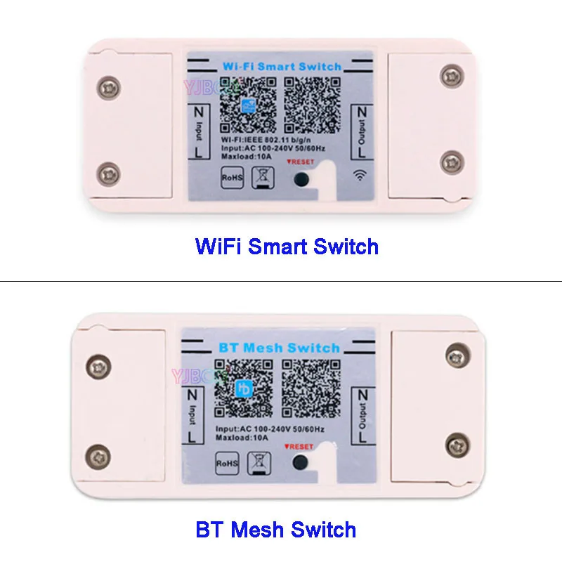 

Magic Home Smart Bluetooth WiFi Switch Controller AC 110V~220V 10A IOS Android APP ON/OFF Timer LED Light Controller mini dimmer