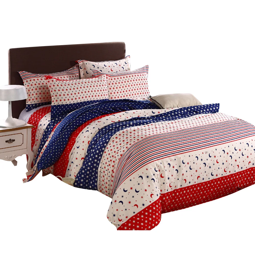 3 шт/4 шт постельное белье из хлопка, стеганое одеяло, размеры: комплект для обычной двухстальной Подушка Чехол класса люкс Постельное белье 1,2 м/1,5 м/2 м - Цвет: 4