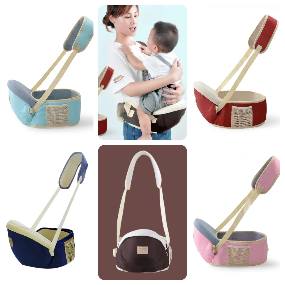

Light Weight Baby Waist Stool Hold Back Stool Front Holding Style Baby Sling Bib General Multi-functional Children Taking Straps