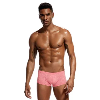 

PS New sexy men underwear boxer solid boxershorts men Modal Soft Underpants Shorts men trunks cuecas Gay male panties PS05