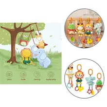 

4Pcs/Set Sensory Toys Puzzle Lightweight Safe Easy to Hold Sensory Toys Baby Handbells Toy for Gifts