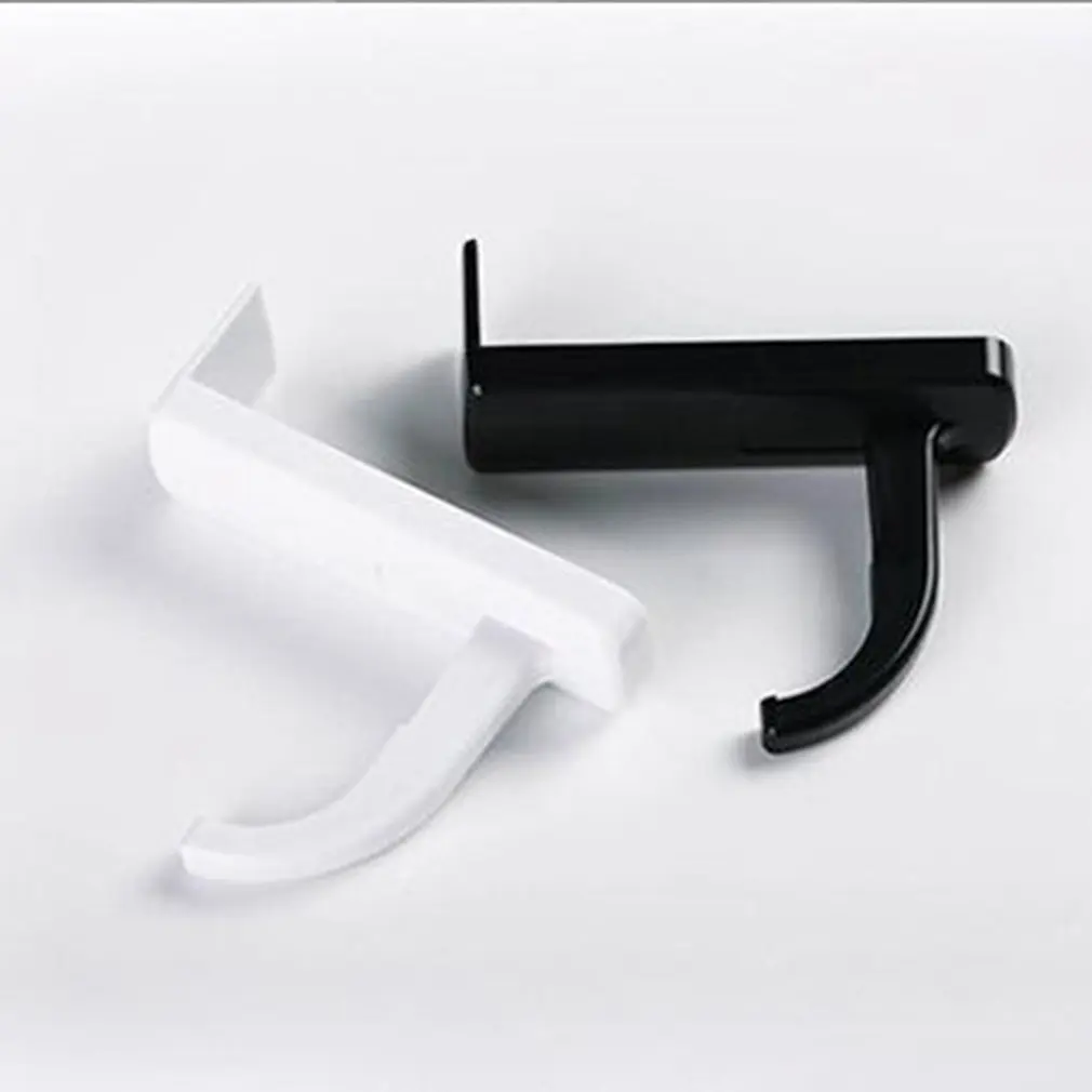 Universal Headphone Earphone Sticky Holder Rack Space-saving Hanger Stand Hook Headset Earphone Stand