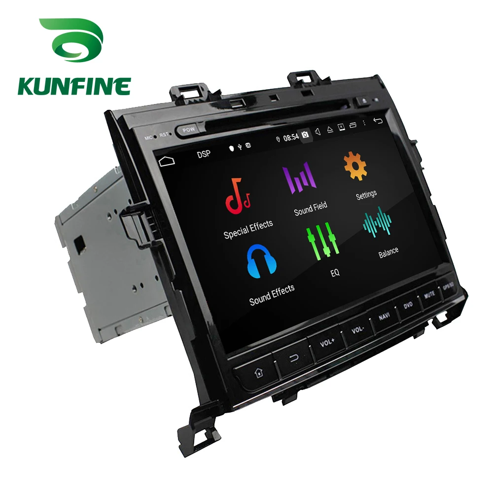 Android 9,0 Восьмиядерный 4 Гб ОЗУ 64 Гб ПЗУ автомобильный DVD GPS; Мультимедийный проигрыватель автомобильный стерео для Toyota Alphard 2007- радио головное устройство