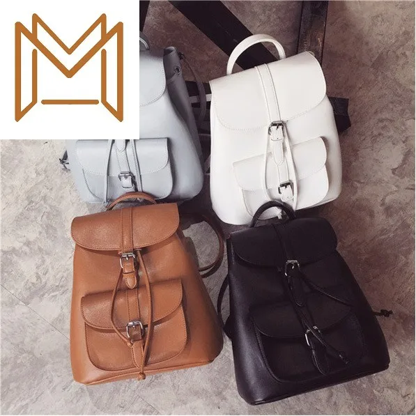 

Backpack Woman Small Fresh Literature Both Shoulders Package Woman Color Travelling Bag Student Bag