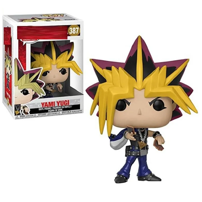 Funko pop оригинальная игра Yu Gi Oh Yami Yugi 387 #10 см Виниловая экшн фигурка модели