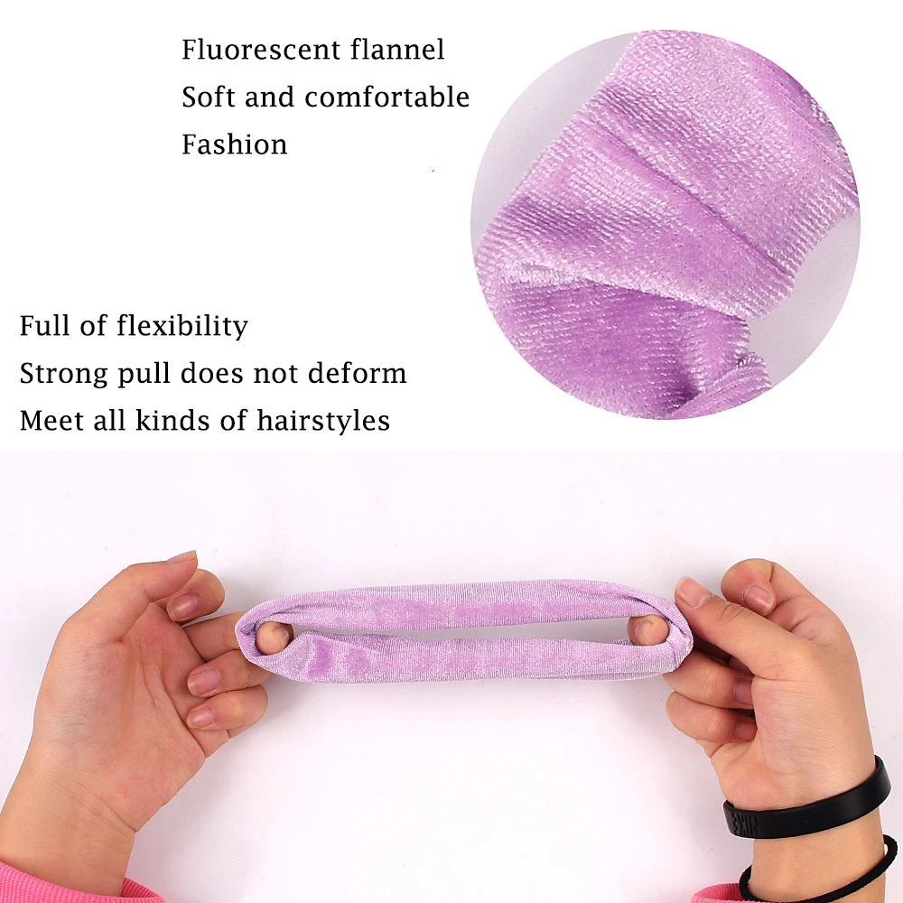Корейские Бархатные резинки для волос, эластичные резинки для волос, одноцветные женские головные уборы для девушек, заколки для волос, аксессуары для волос