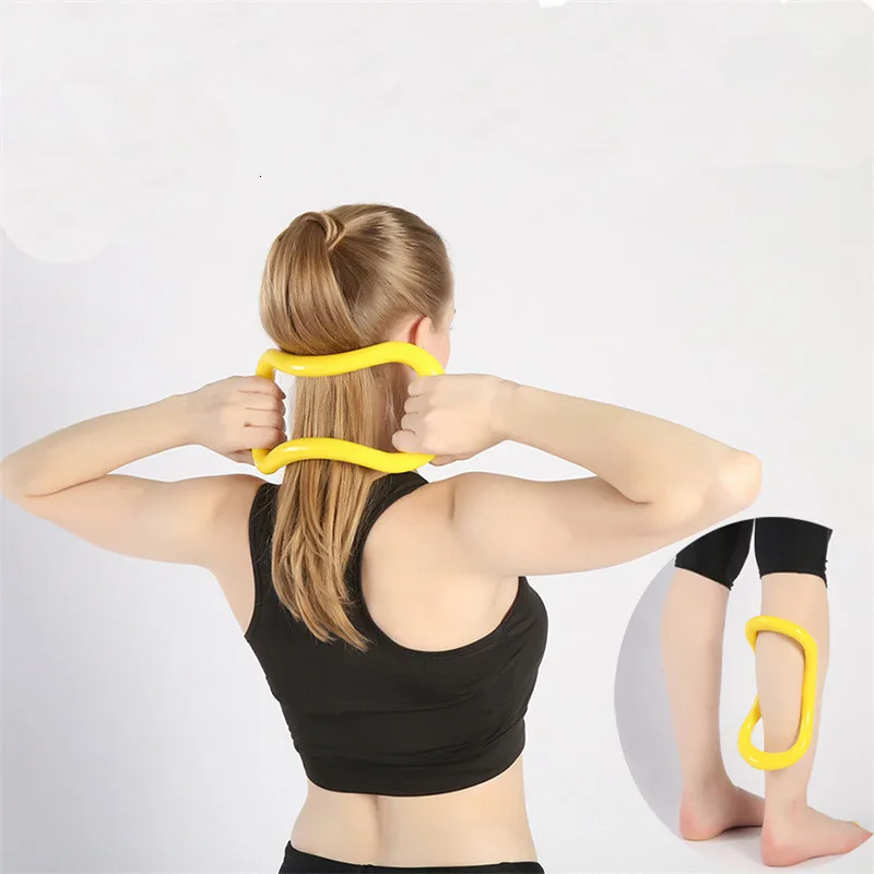 

Yoga Circles Yoga Magic Ring Pilate Workout Fitness Circle Fitness Equipment Muscle Trainer Resistance Support Tool Home Trainer