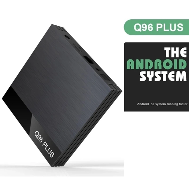 Q96 плюс Смарт Android 8,1 ТВ приставка RK3328 Четырехъядерный 4K 1080P телеприставка VP9 H.265 BT4.0 4 ГБ/32 ГБ Miracast DLNA WiFi LAN HD медиа