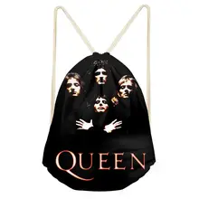 HaoYun, Женский мини рюкзак на шнурке, королевская лента, узор, пляжная обувь, карманы, крутая лента, принт, дизайн для девочек, дорожная сумка-Органайзер