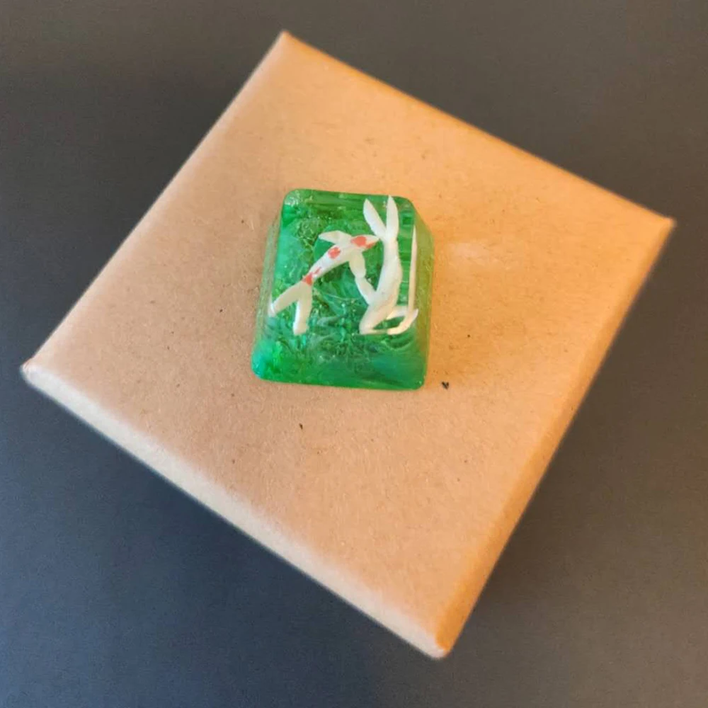 koi ESC green keycaps 3