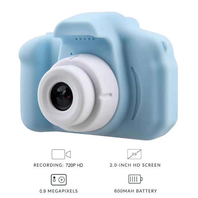 1080P 720P Mini Digital Camera for Children Kids Baby Cameras Camcorder Video Child Cam Recorder Digital Camcorders Blue Pink