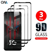 Protector de pantalla para ZTE Nubia magia roja, 5S de vidrio templado Premium Protección de cobertura total película para ZTE Nubia magia roja, 5G