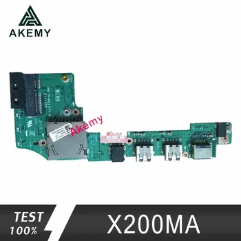 

For Asus x200 x200c x200ca X200M X200MA USB SD Card Reader Audio Board IO_BOARD WITH CABLE