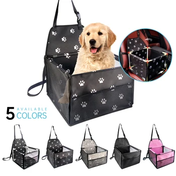 

Travel dog car carrier seat cover folding hammock pet carriers bag carrying for dogs cats transport in pet basket waterproof