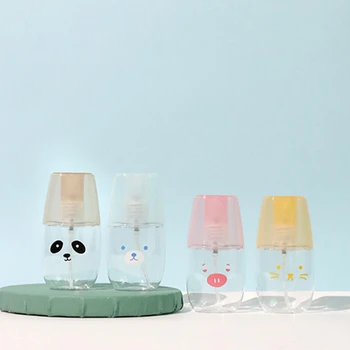 

12Pcs 60ml Cartoon Animal Empty Spray Bottles Portable Refillable Clear Fine Mist Sprayer Perfume Liquid Containers