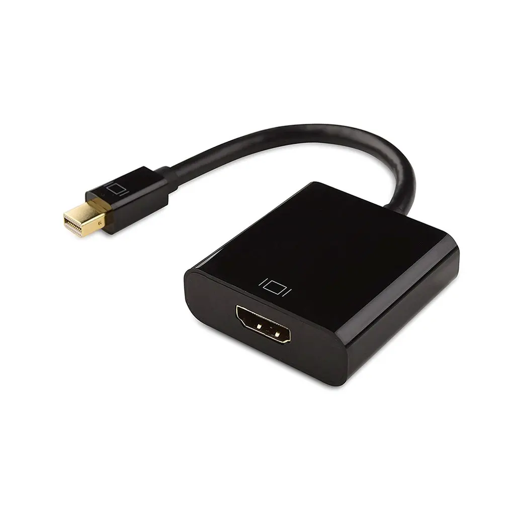 Мини DP к HDMI адаптер M/F Мини дисплейный порт для интерфейса Thunderbolt к HDMI кабель для MacBook Pro Air iMac 1080p проектор N020