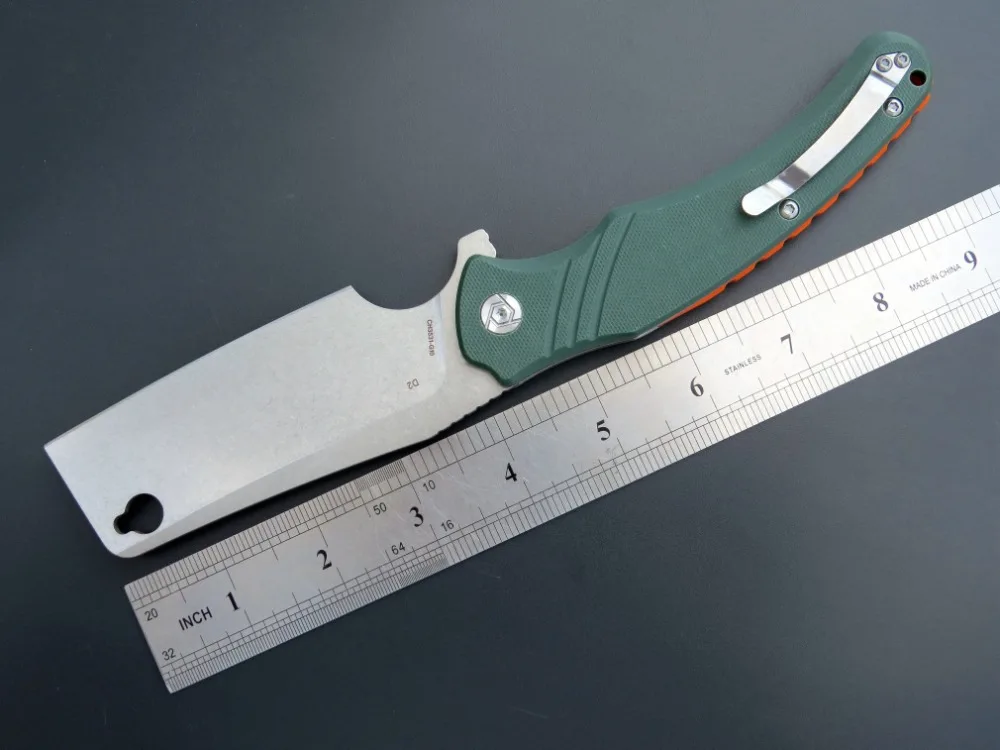 CH CH353 Folding Knife D2 Blade G10 Handle Ball Bearing outdoor Survival Tactical Pocket High-quality kitchen knife EDC Tool