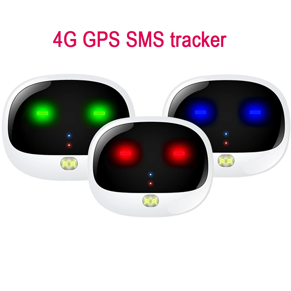 4G GPS Personal Tracker Mini GPS Pets Tracker 4G LTE 3G WCDMA 2G GSM Best Dog Gps Tracker With Free APP Waterproof RF-V43