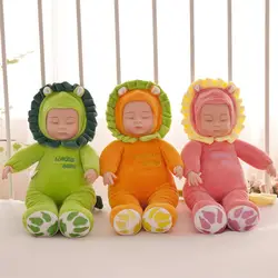 Модель спящей куклы, Успокаивающая кукла младенец для сна с плюшевыми игрушками