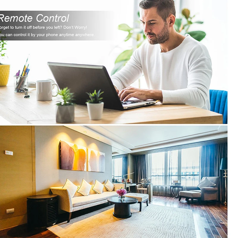 GU10 Смарт RGB+ CW ЛАМПА Беспроводной Wi-Fi приложение энергосберегающий светильник умный дом автоматизация совместима с Alexa Amazon Google Home