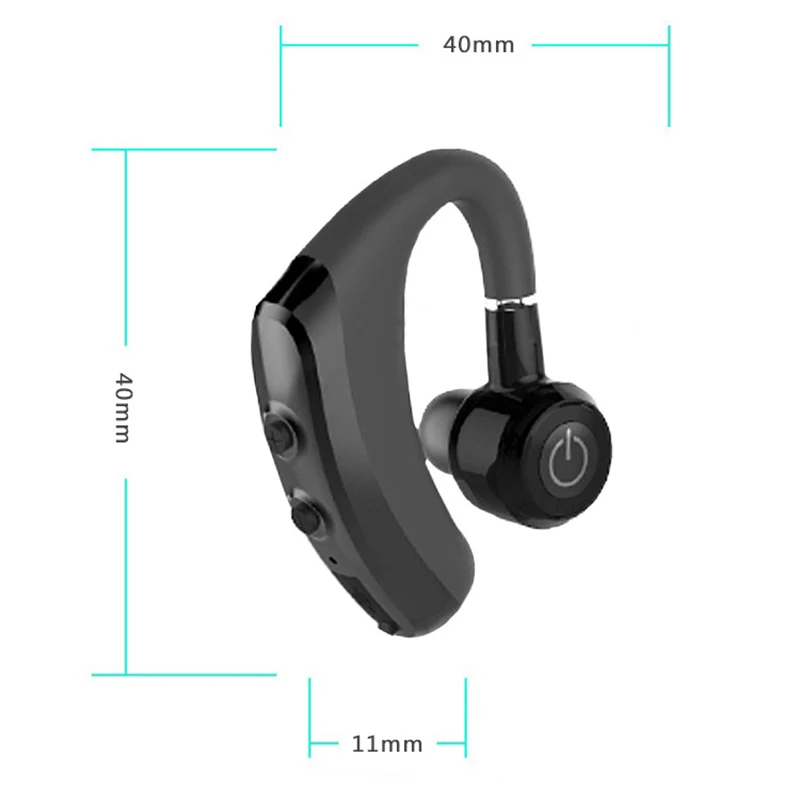 K5 Bluetooth наушники Bluetooth 4,1 для вождения автомобиля ушные крючки спортивные наушники с микрофоном Голосовое управление для мобильного телефона