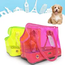 Портативная Складная Сумка клетка для плюшевый медведь для домашних собак кошка наружная дорожная сумка для переноски прозрачная упаковка дышащая кошка походная коробка