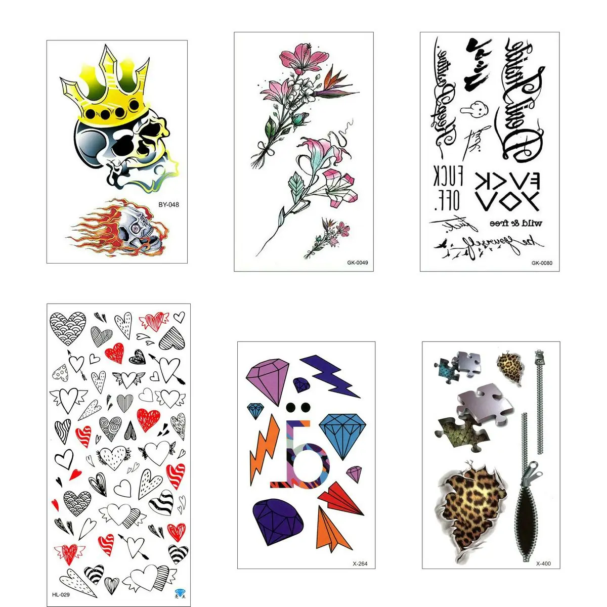 

Tattoo Sticker Waterproof Body Tatoo Temporary Paper Chest Tattos Temporaria Fake Tatto Tattoos Temp Tatu Tato Cute Tatoos