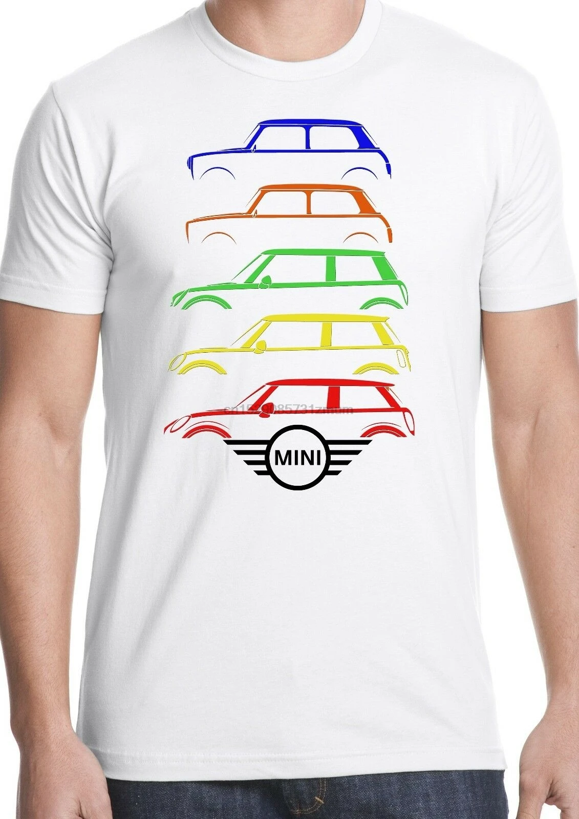 Мини-Футболка evolution morris BE MW cooper one s paceman countryman clubman для мужчин и женщин унисекс