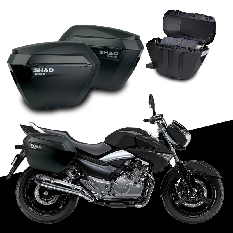 Для SUZUKI GW250 GW 250 S/F SHAD SH23 боковые коробки + комплект стойки для мотоцикла Чехол
