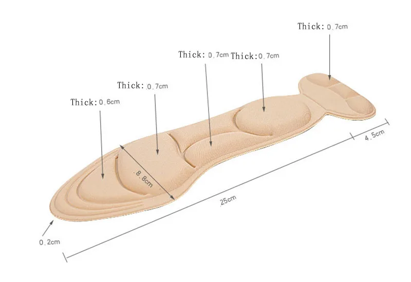 5 пар растягивающийся дышащий дезодорант Беговая Подушка стельки для ног мужские женские стельки для обуви подошва ортопедическая