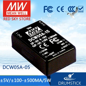 

prosperity MEAN WELL DCW05 5W meanwell +-5V0.5A +-12V0.23A +-15V0.19A DC-DC Regulated Dual Output Converter