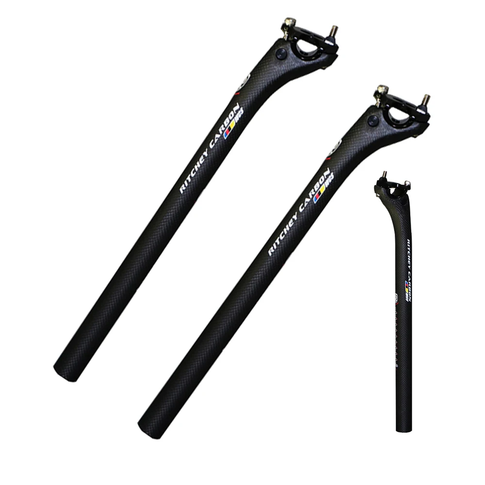 2020 New Full Carbon MTB Bike seatpost seat tube Road Bicycle Seatpost Mountain Bike seatpost 27.2 30.8 31.6-350/400MM
