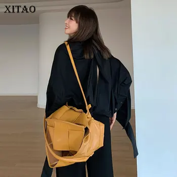 

XITAO Fashion White Black Blouse Elegant Goddess Fan Full Sleeve Pleated Hollow Out Letter Elegant Minority Casual Shirt ZP2061