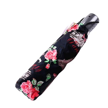 

Big deal Fully Automatic Compact Anti-UV Rain Sunshine Windproof Umbrellas Big Strong for Two People for Women Ladies Fashion Pa