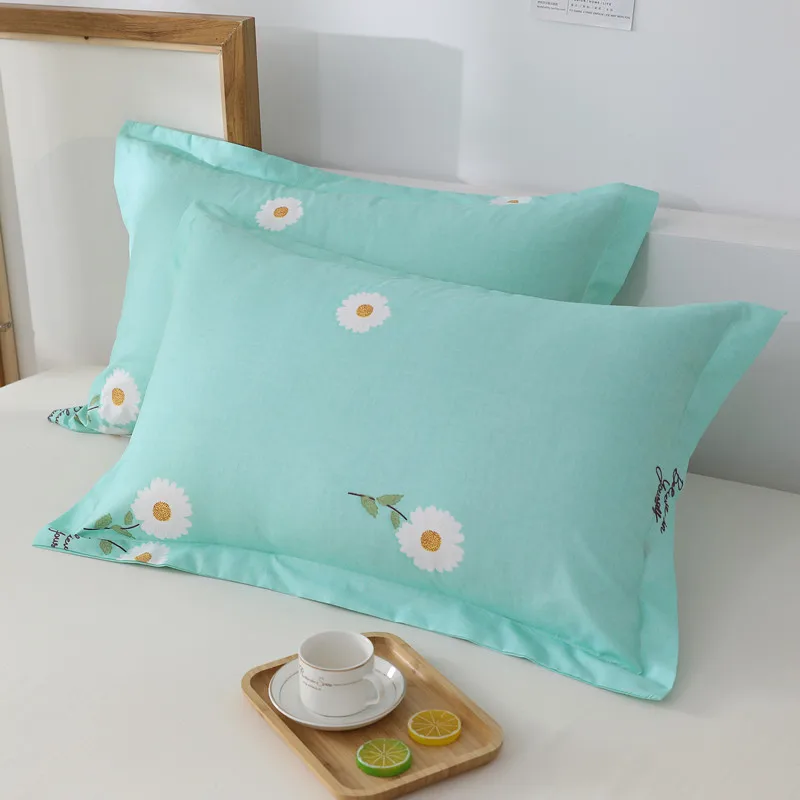 O Наволочка с мультяшным принтом для спальни 48x74 см синяя с рисунком Кита наволочки из полиэстера геометрические для взрослых детей только 2 шт Наволочки Чехол - Цвет: O