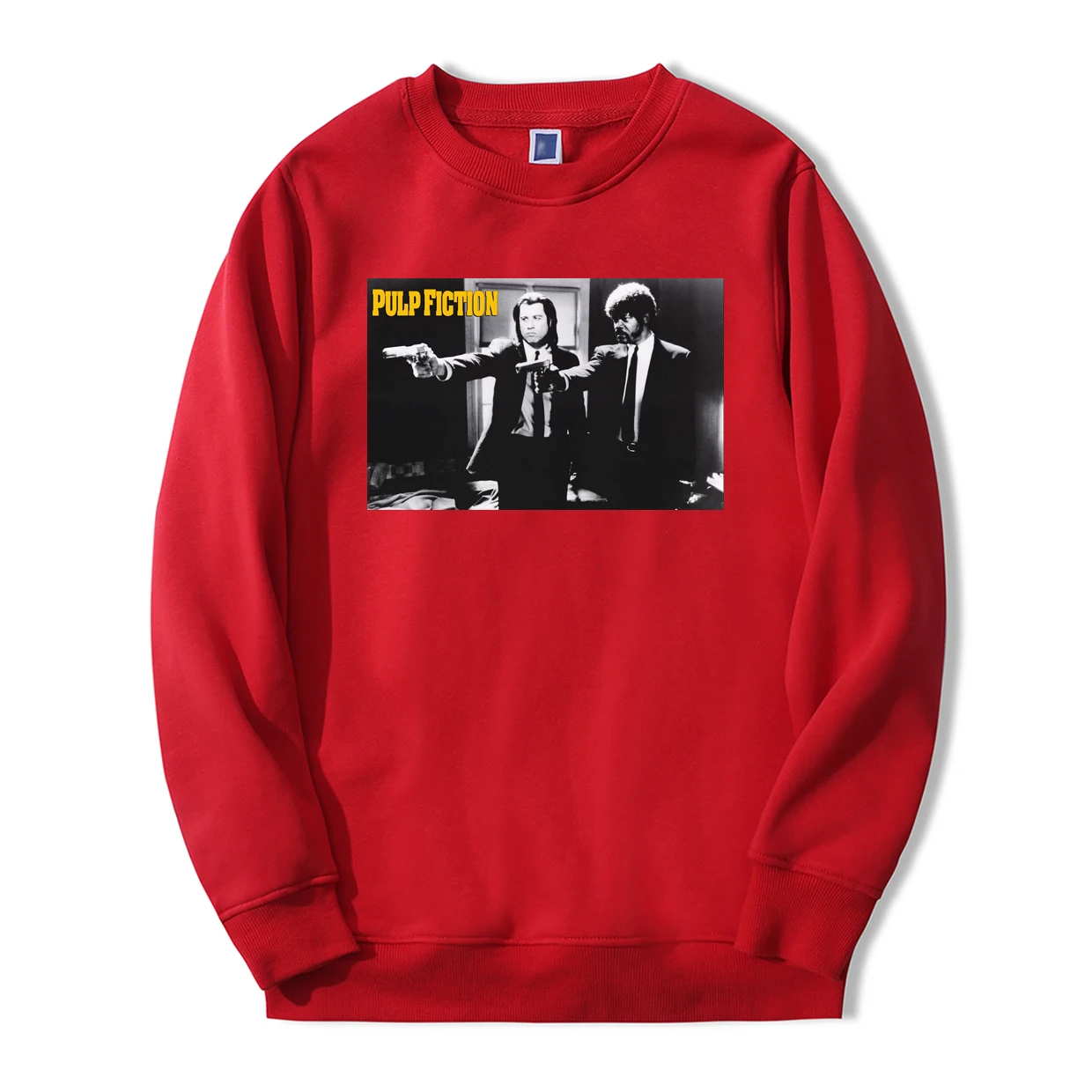 Мужская толстовка с принтом Pulp fiction, новинка, стильные модные толстовки, Повседневная Толстовка с капюшоном, высококачественный спортивный костюм для фитнеса, уличная одежда - Цвет: Red 6
